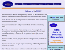 Tablet Screenshot of mymcas.com